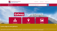 Desktop Screenshot of galway.ie